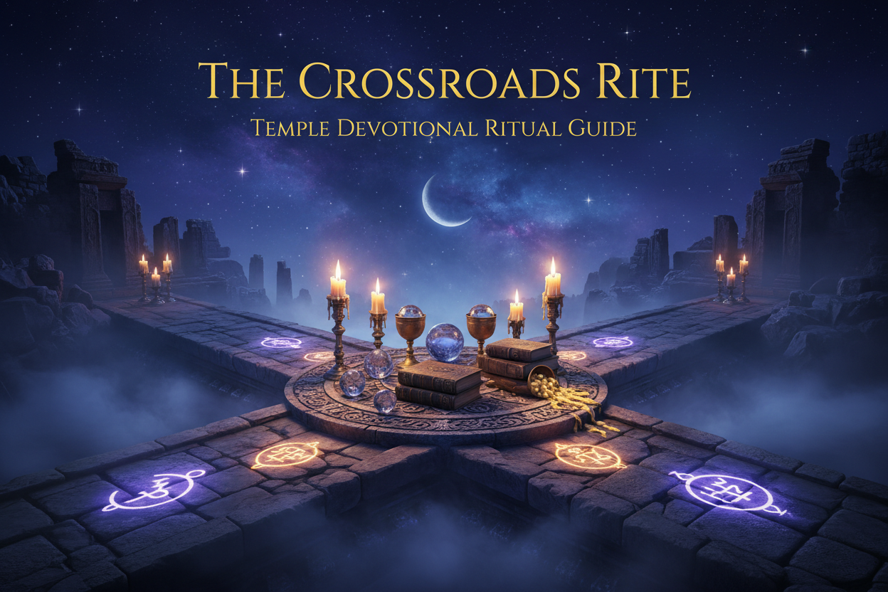 THE CROSS ROADS RITE TEMPLE DEVOTIONAL RITUAL GUIDE